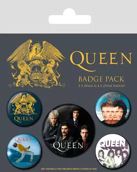 Набор значков Queen Classic
