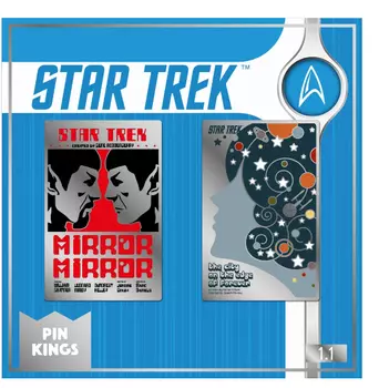 Набор значков Star Trek 1.1 Pin Kings 2-Pack