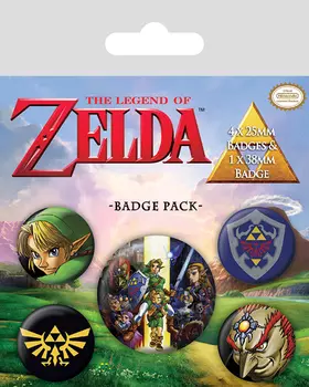 Набор значков The Legend Of Zelda