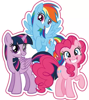 Наклейка-патч для одежды My Little Pony 1