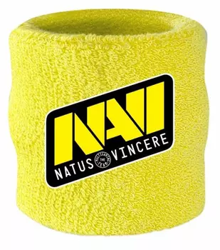 Напульсник Natus Vincere жёлтый