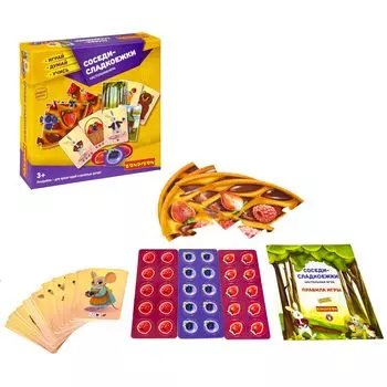 Настольная игра Играй Думай Учись: Соседи-сладкоежки