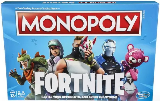 Настольная игра Монополия: Fortnite