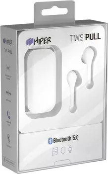 Наушники Hiper TWS PULL беспроводные (White)