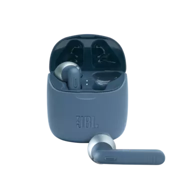 Наушники JBL T225 TWS беспроводные (синий) (JBLT225TWSBLU)