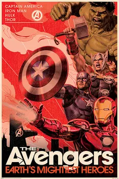 Плакат Avengers: Golden Age Hero Propaganda (№251)