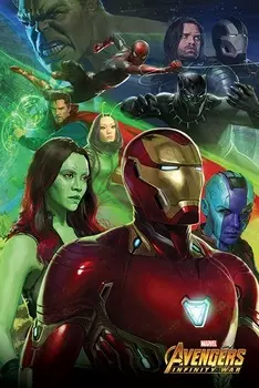 Плакат Avengers Infinity War: Iron Man (№157)