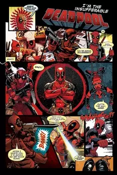 Плакат Deadpool: Panels (№59)