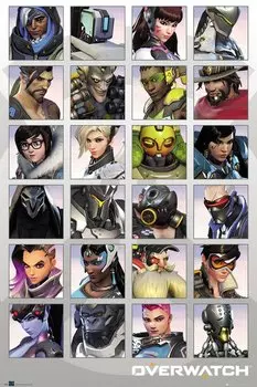 Плакат Overwatch: Character (№182)