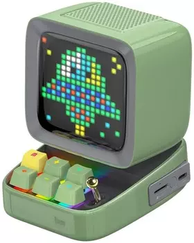Портативная колонка Divoom: Ditoo Plus (зеленый)