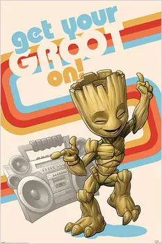 Постер Guardians Of The Galaxy: Get Your Groot On