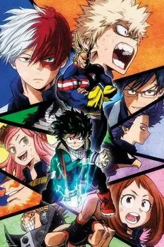 Постер My Hero Academia: Group