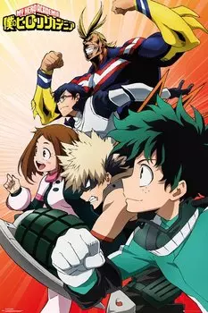 Постер My Hero Academia: Heroes