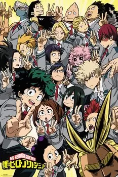 Постер My Hero Academia: School Compilation