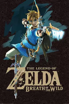 Постер Nintendo: The Legend Of Zelda Breath Of The Wild – Game Cover