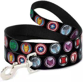 Поводок Avengers / Мстители Мульицвет (120 см)