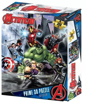 Prime 3D Puzzle: Marvel – Мстители 3 (300 элементов)