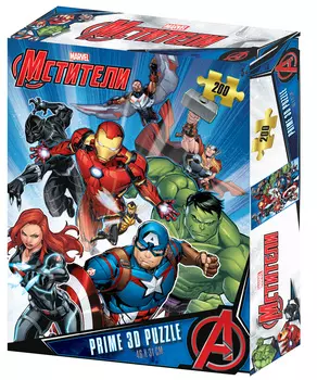 Prime 3D Puzzle: Marvel – Мстители 4 (200 элементов)