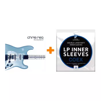 REA CHRIS The Very Best Of 2LP + Конверты внутренние COEX для грампластинок 12" 25шт Набор