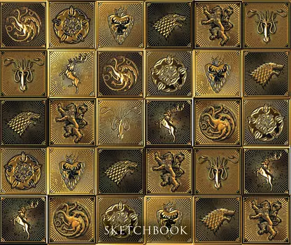 Скетчбук Game Of Thrones: Гербы Домов