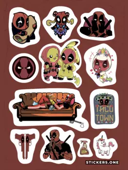 Стикерпак Deadpool