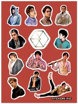 Стикерпак Exo #2