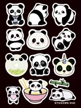 Стикерпак Panda