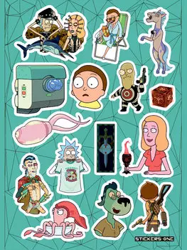 Стикерпак Rick And Morty #7