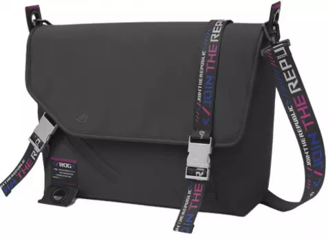Сумка для ноутбука ASUS ROG Slash BC3500 15.6" (чёрная) (90XB0750-BME000)