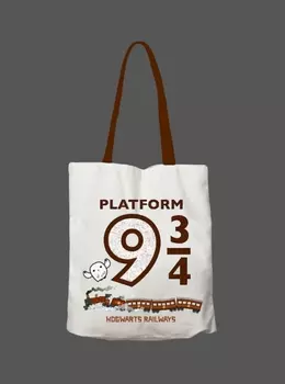 Сумка-шоппер Harry Potter: Hogwarts Railways Platform 9 ¾