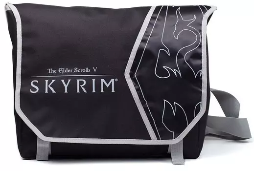 Сумка Skyrim: Logo And Dragon Art Messenger Bag