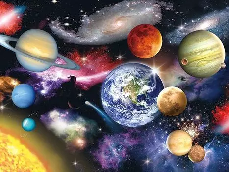 Super 3D Puzzle: Solar System – Планеты (100 элементов)