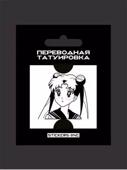 Татуировка переводная Sailor Moon (50x50 мм)