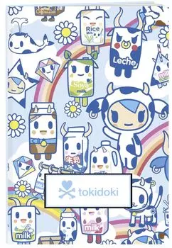 Тетрадь Tokidoki: Молочко (48 листов, клетка)