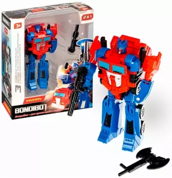 Трансформер Bondibot 2в1: робот-грузовой автомобиль