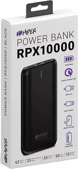 Внешний аккумулятор HIPER RPX10000 (Black)