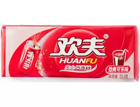 Жевательная резинка Huanfu Cola