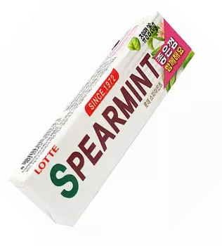 Жевательная резинка Lotte Spearrmint