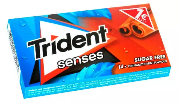 Жевательная резинка Trident Cinnamon Max