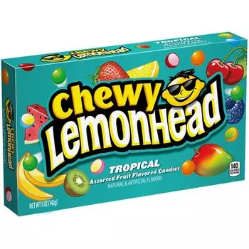 Жевательные конфеты Chewy: Lemonhead Вкус тропические фрукты