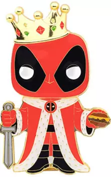 Значок Funko POP Marvel: Deadpool – King Deadpool