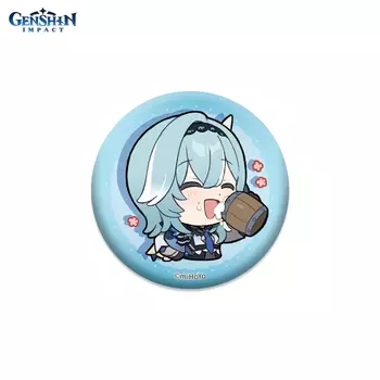 Значок Genshin Impact: Chibi Expressions – Eula Can Badge