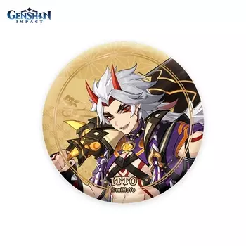 Значок Genshin Impact: Inazuma Arataki Itto Can Badge