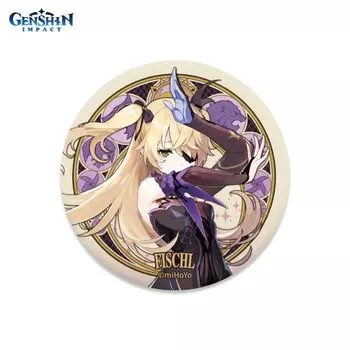 Значок Genshin Impact: Mondstadt Can Badge – Fischl