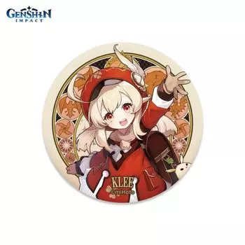 Значок Genshin Impact: Mondstadt Can Badge – Klee