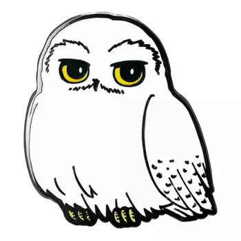 Значок Harry Potter: Hedwig