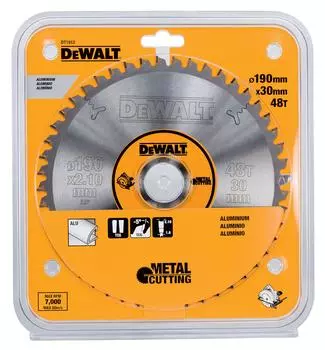 Диск пильный твердосплавный DEWALT