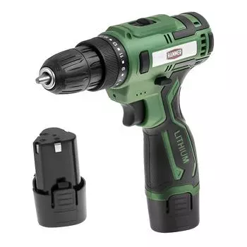 Дрель аккумуляторная HAMMER