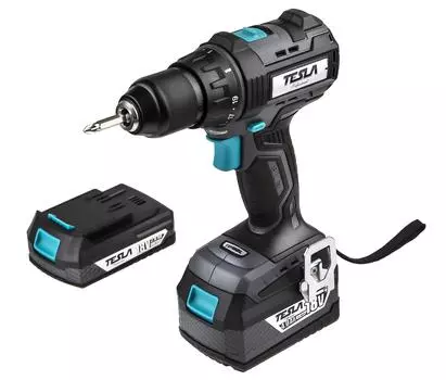 Дрель аккумуляторная TESLA