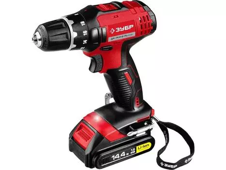 Дрель аккумуляторная ЗУБР